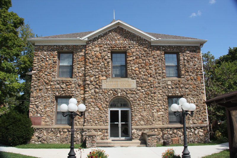 Carter County Courthouse, Van Buren, MO, 1936 project 168 Carter County Courthouse, Van Buren, MO, 1936 project 168
